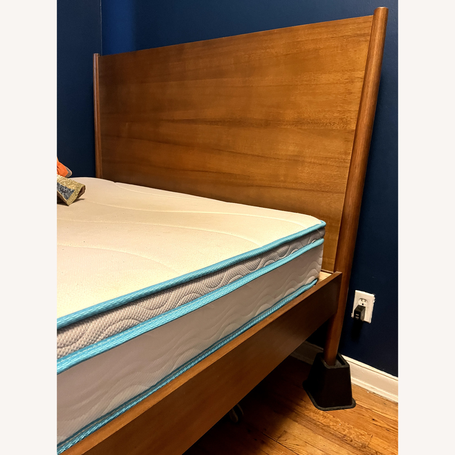 West Elm Mid Century Full Size Bed - image-1