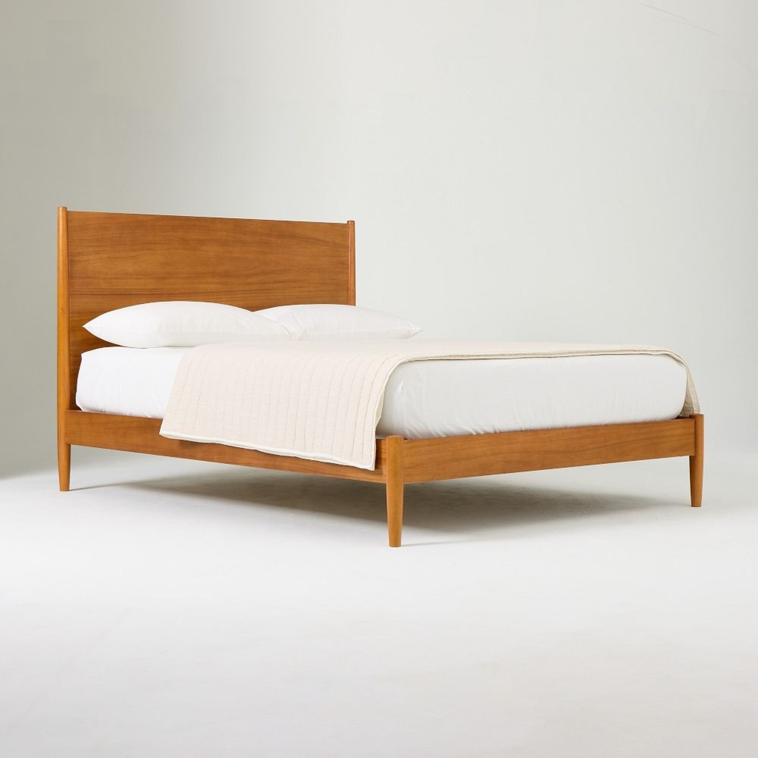 West Elm Mid Century Full Size Bed - image-4