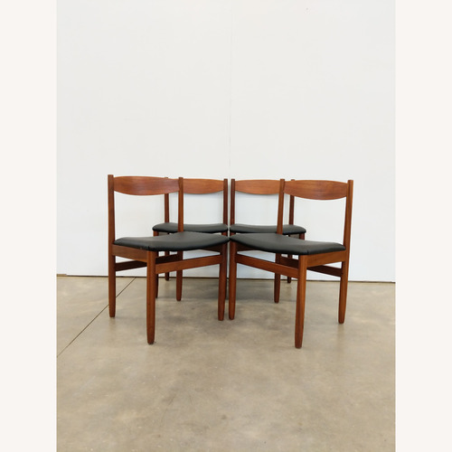 Used Set of 4 Vintage Mid Century Modern Dining Chairs for sale on AptDeco