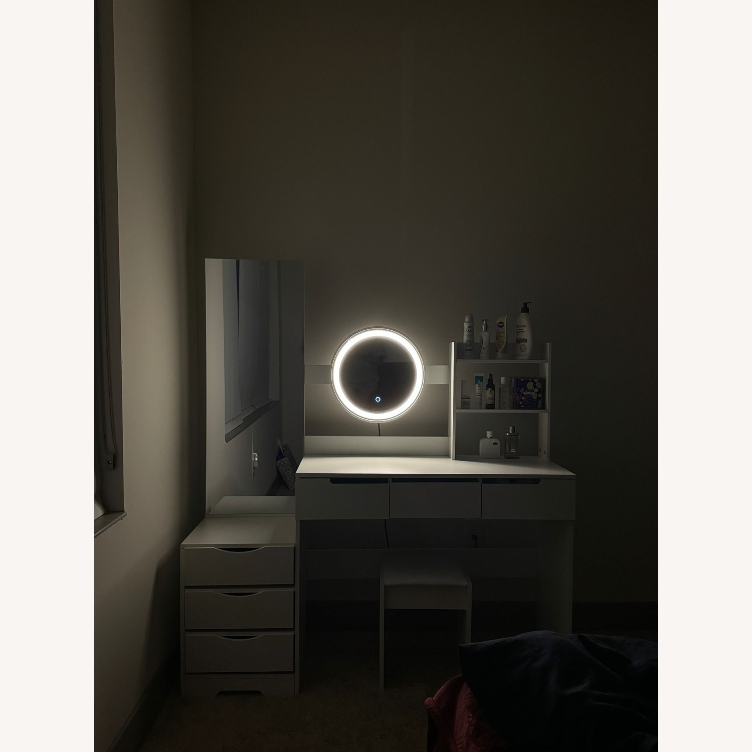 Amazon White Wood Dresser - image-1