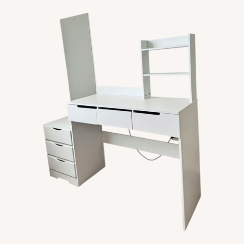 Used Amazon White Wood Dresser for sale on AptDeco