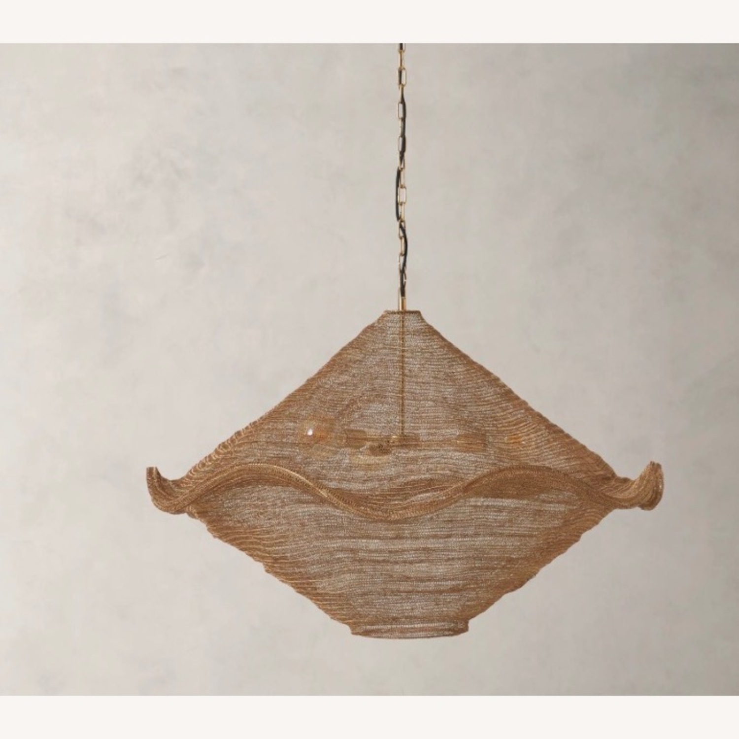Mira Natural Boho Metal Ceiling Pendant Light - image-2