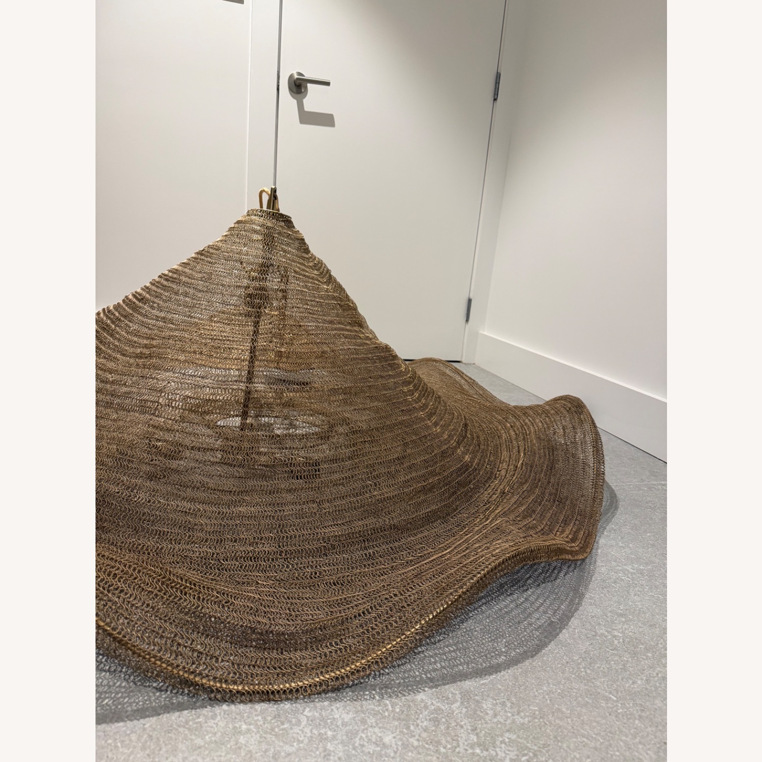 Mira Natural Boho Metal Ceiling Pendant Light  - image-7