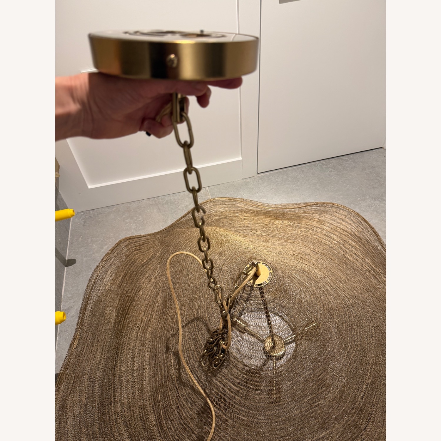 Mira Natural Boho Metal Ceiling Pendant Light  - image-5