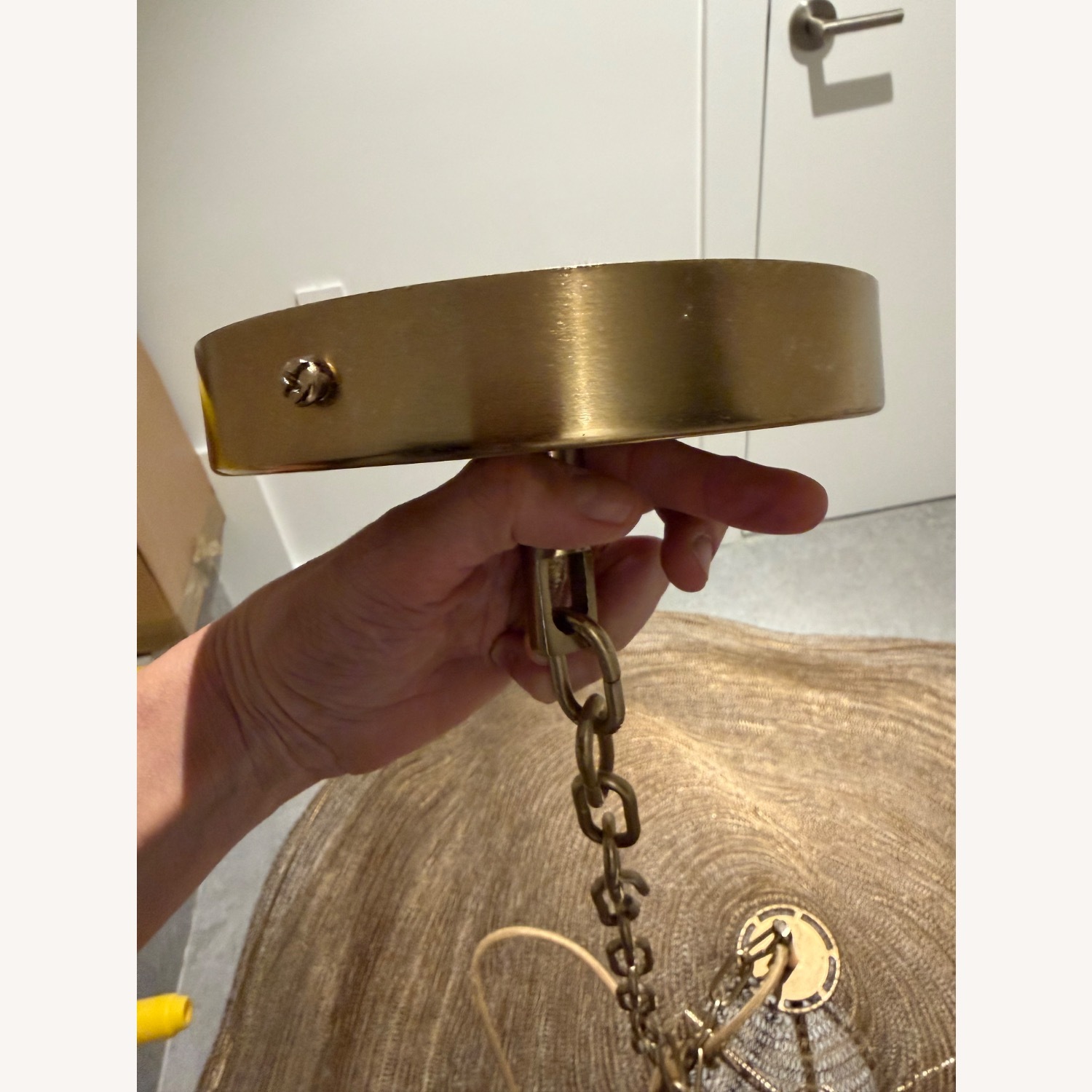 Mira Natural Boho Metal Ceiling Pendant Light  - image-4