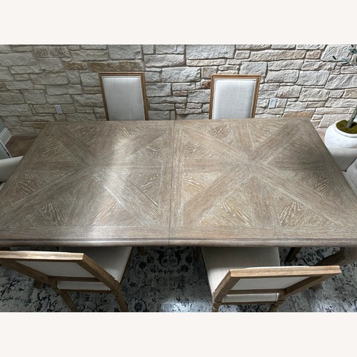 Used Restoration Hardware Bennett Parsons Fabric Dining Armchairs for sale on AptDeco