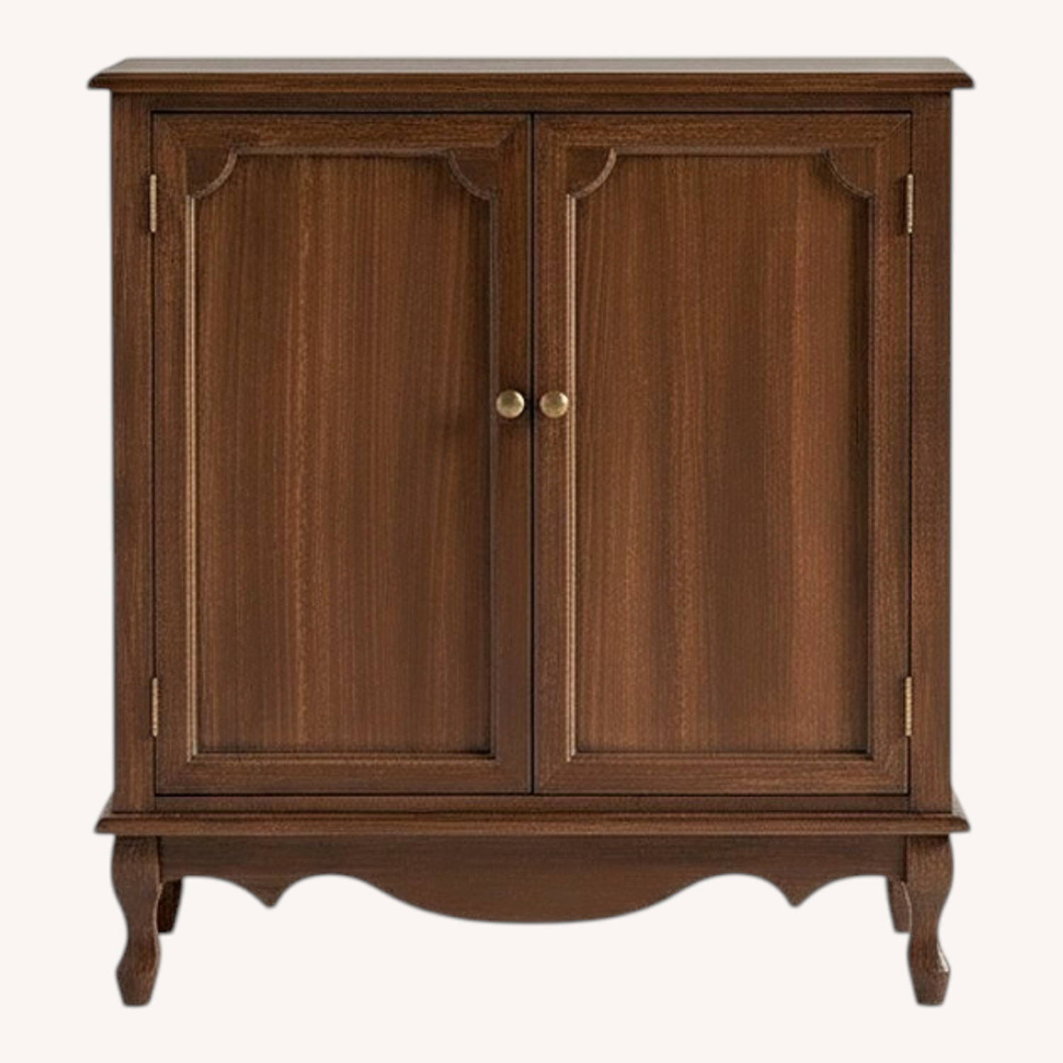 Wayfair Dark Brown Wood Media Storage - image-0