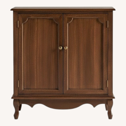 Used Wayfair Dark Brown Wood Media Storage for sale on AptDeco