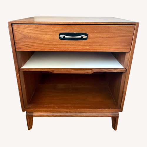 Used Vintage/Antique Dark Brown Wood Nightstands for sale on AptDeco