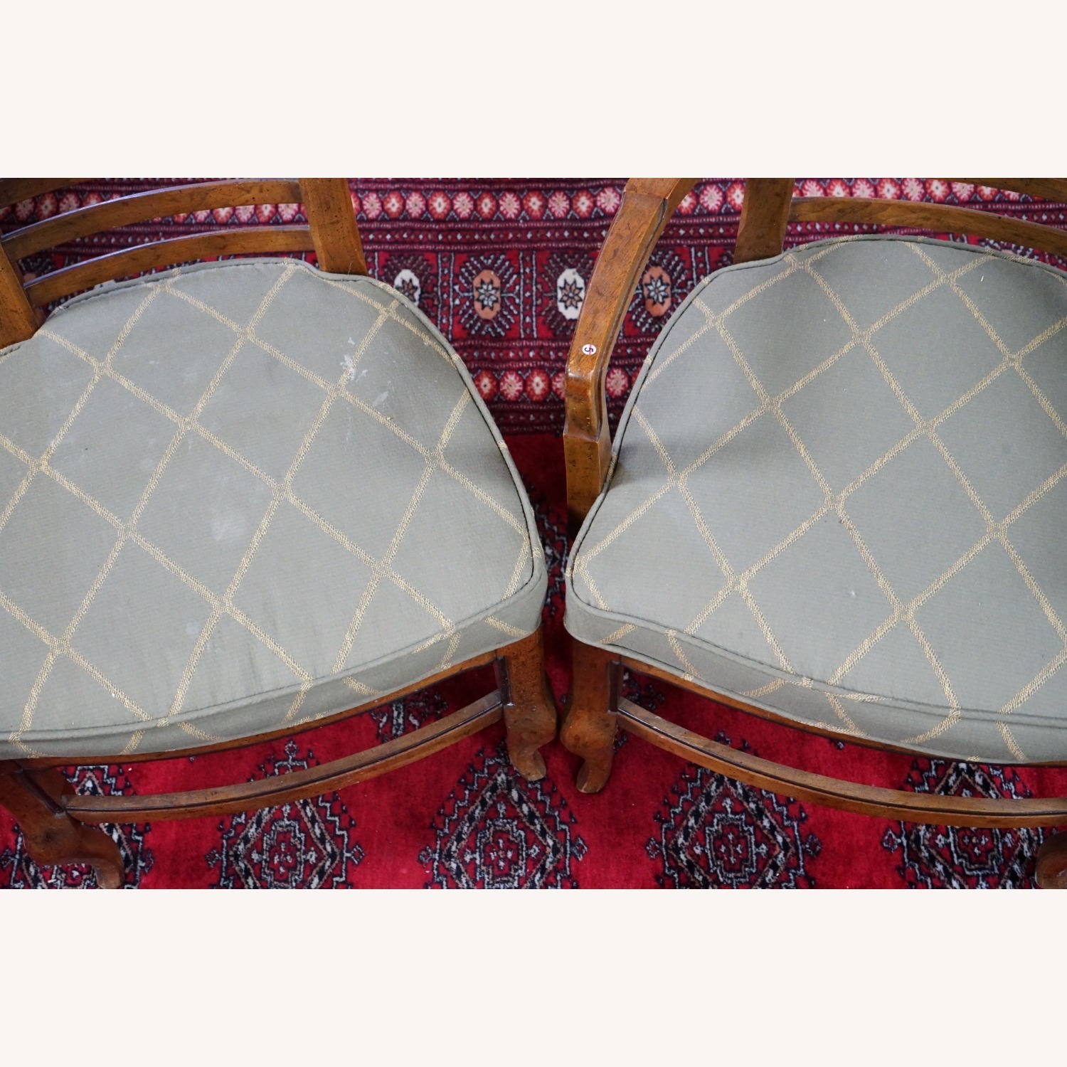 Drexel Heritage Esperanto Wood Dining Chairs - image-4