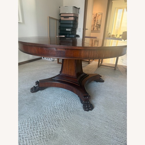 Used Vintage/Antique Dark Brown Dining Table for sale on AptDeco