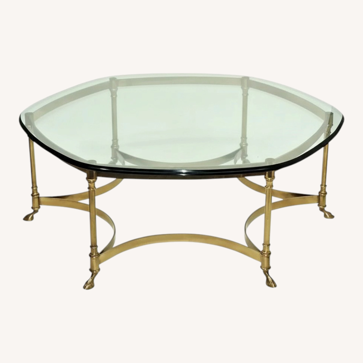La Barge Vintage Italian Glass Table - image-0