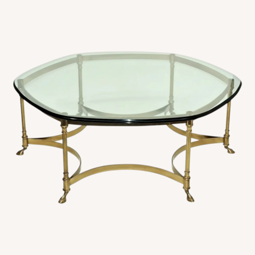 Used La Barge Vintage Italian Glass Table for sale on AptDeco