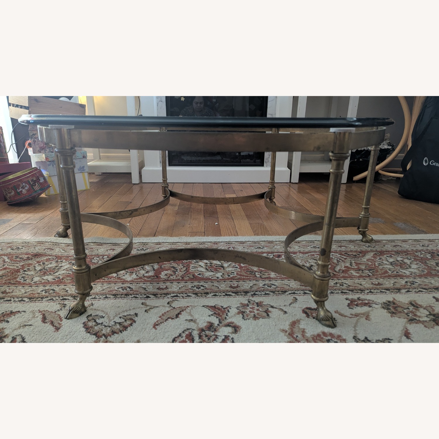 La Barge Vintage Italian Glass Table - image-3