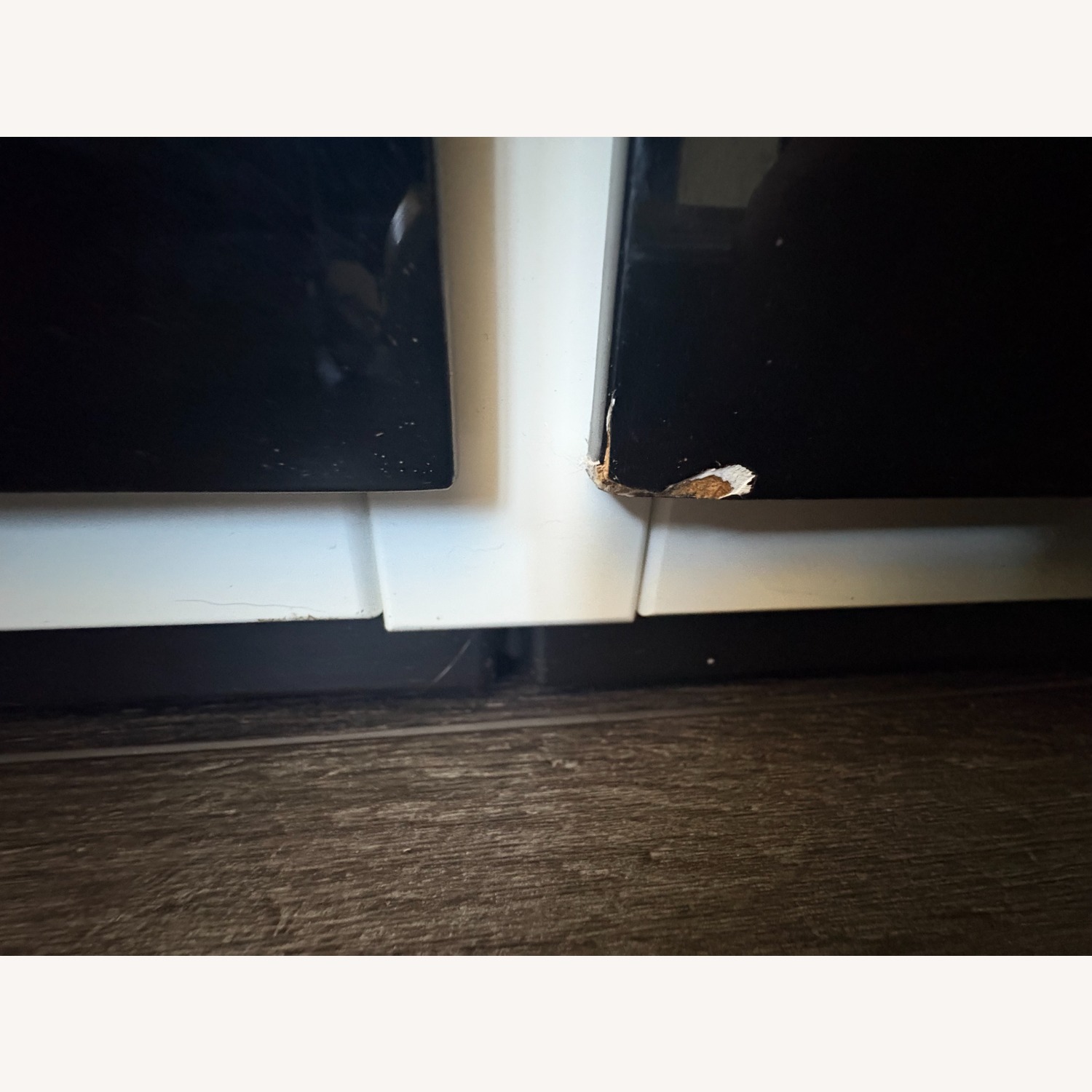 Poliform Black Lacquer Bookcase - image-3