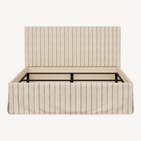 Lulu & Georgia Natural Fabric Full Bed