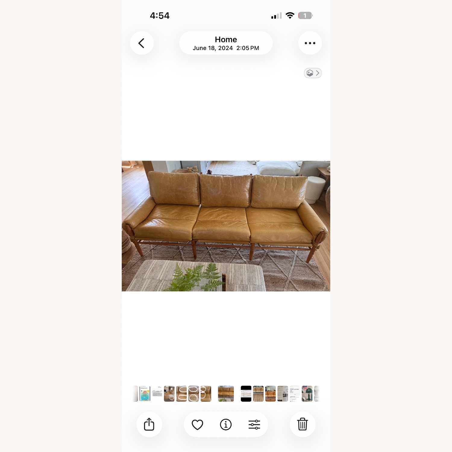 Anthropologie Rhys Safari Sofa  - image-1