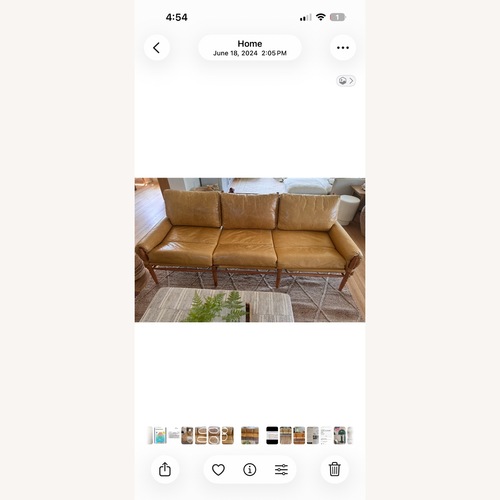 Used Anthropologie Rhys Safari Sofa  for sale on AptDeco