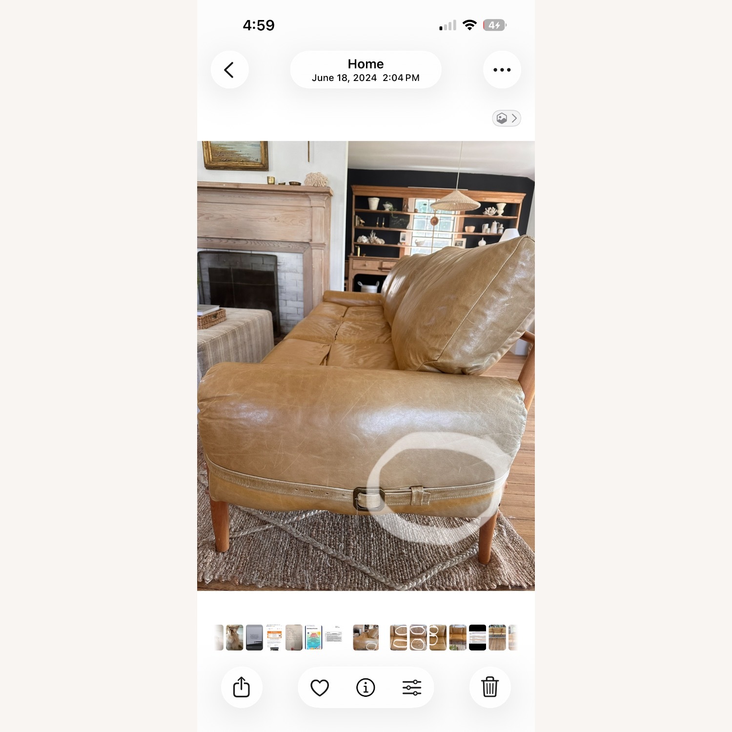 Anthropologie Rhys Safari Sofa  - image-2