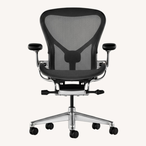 Used Herman Miller Aeron Black Office Chair for sale on AptDeco