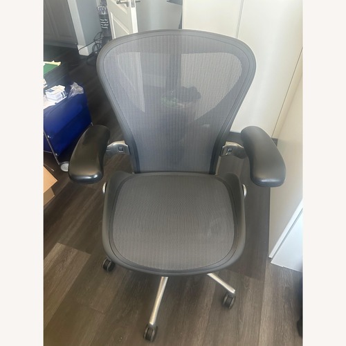 Used Herman Miller Aeron Black Office Chair for sale on AptDeco