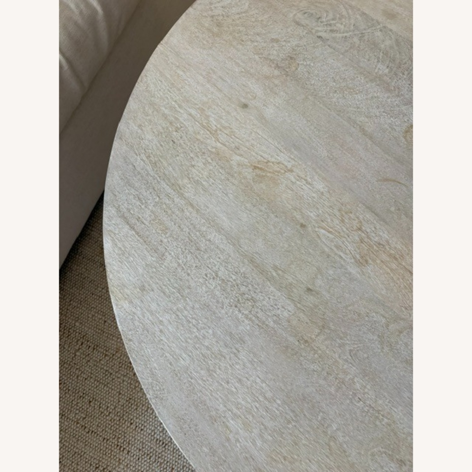 Joss & Main Columnia 40" Solid Wood Round Coffee Table - image-6