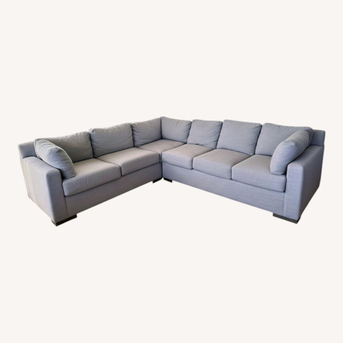 Used Kravet Light Gray Fabric Sleeper Sofa for sale on AptDeco