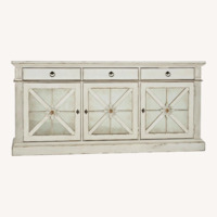 Hooker Furniture Corporation White Media Storage