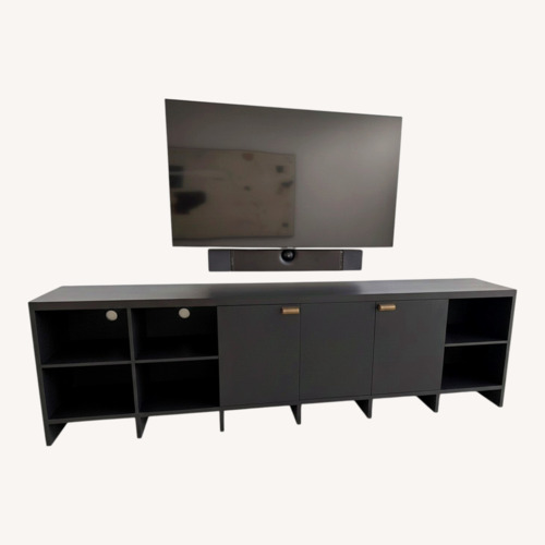Used Black Wood Sideboard for sale on AptDeco