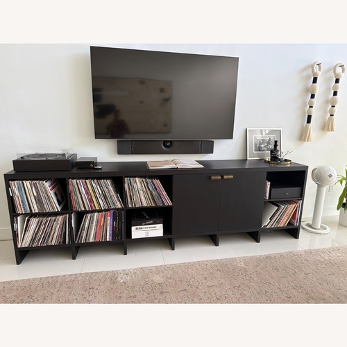 Used Black Wood Sideboard for sale on AptDeco