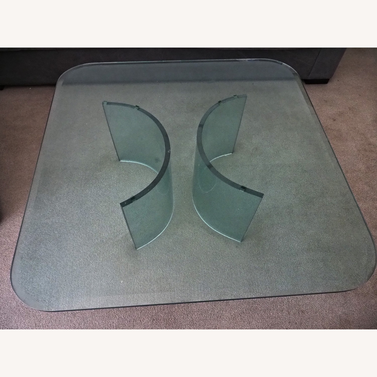 Tonelli Design Natural Glass Coffee Table - image-3