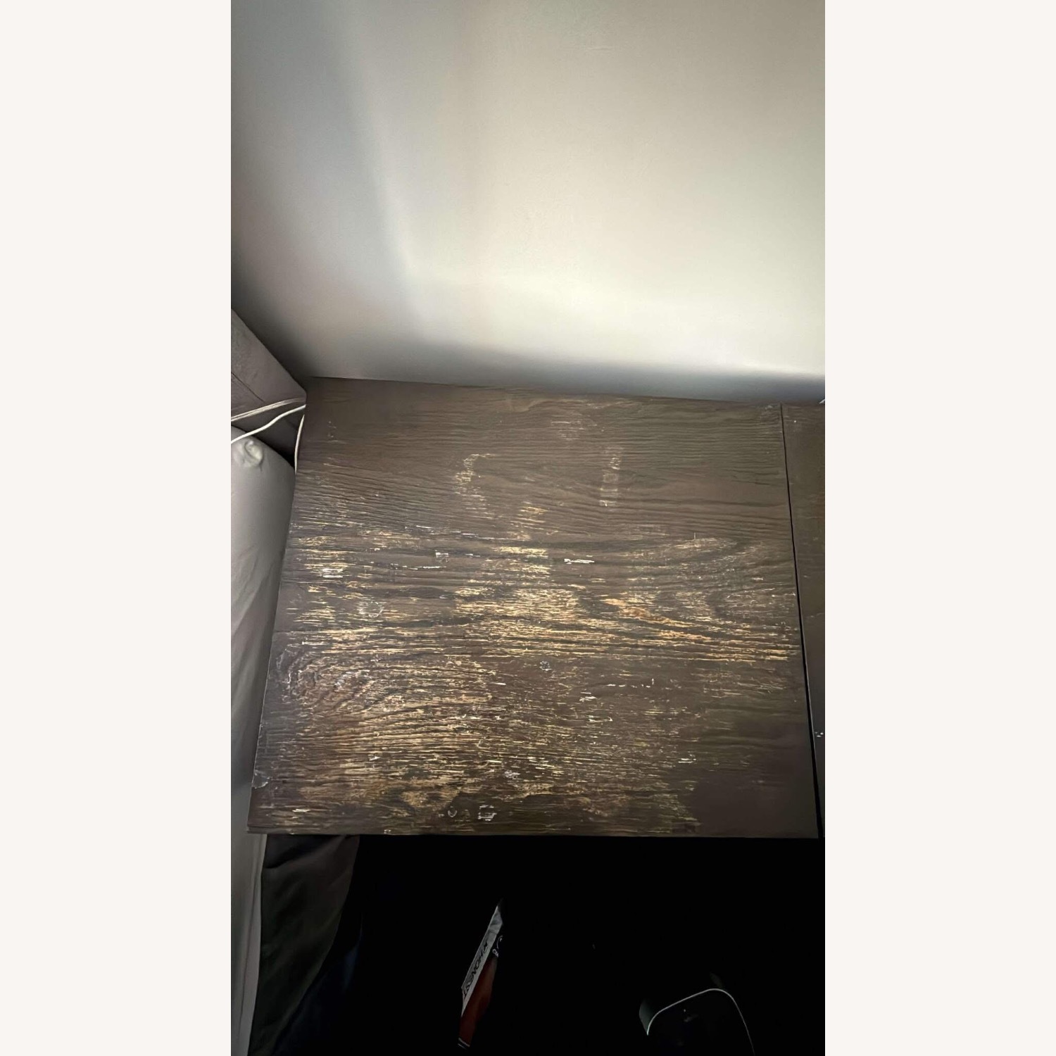 Restoration Hardware Bezier Dark Brown Nightstands - image-9