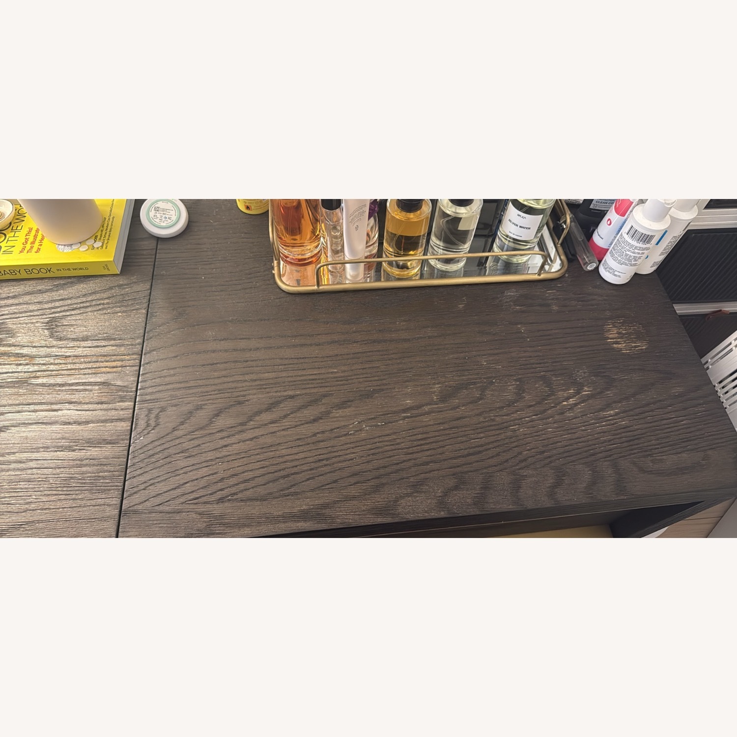 Restoration Hardware Bezier Dark Brown Nightstands - image-4