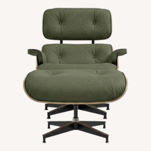 Used Herman Miller Green Leather Accent Chairs for sale on AptDeco
