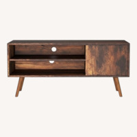 Amazon Dark Brown Wood Media Storage