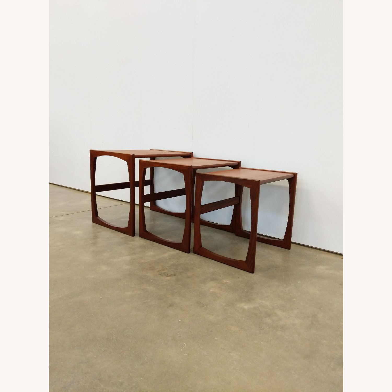 G Plan Vintage Mid Century Teak Nesting Tables - image-3