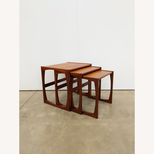 Used G Plan Vintage Mid Century Teak Nesting Tables for sale on AptDeco