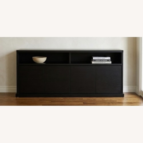 Used Classic Casamilano Dark Brown Wood Sideboard for sale on AptDeco