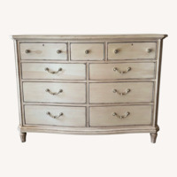 Stanley Furniture White Wood Dresser