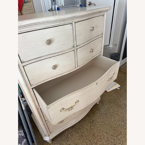 Used Stanley Furniture White Wood Dresser for sale on AptDeco