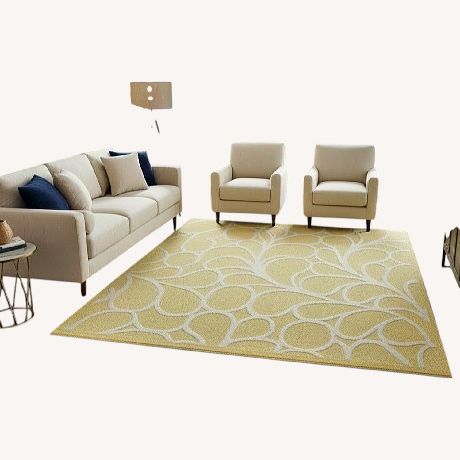 Pottery Barn Wool Area Rug 7' x 9' - image-4