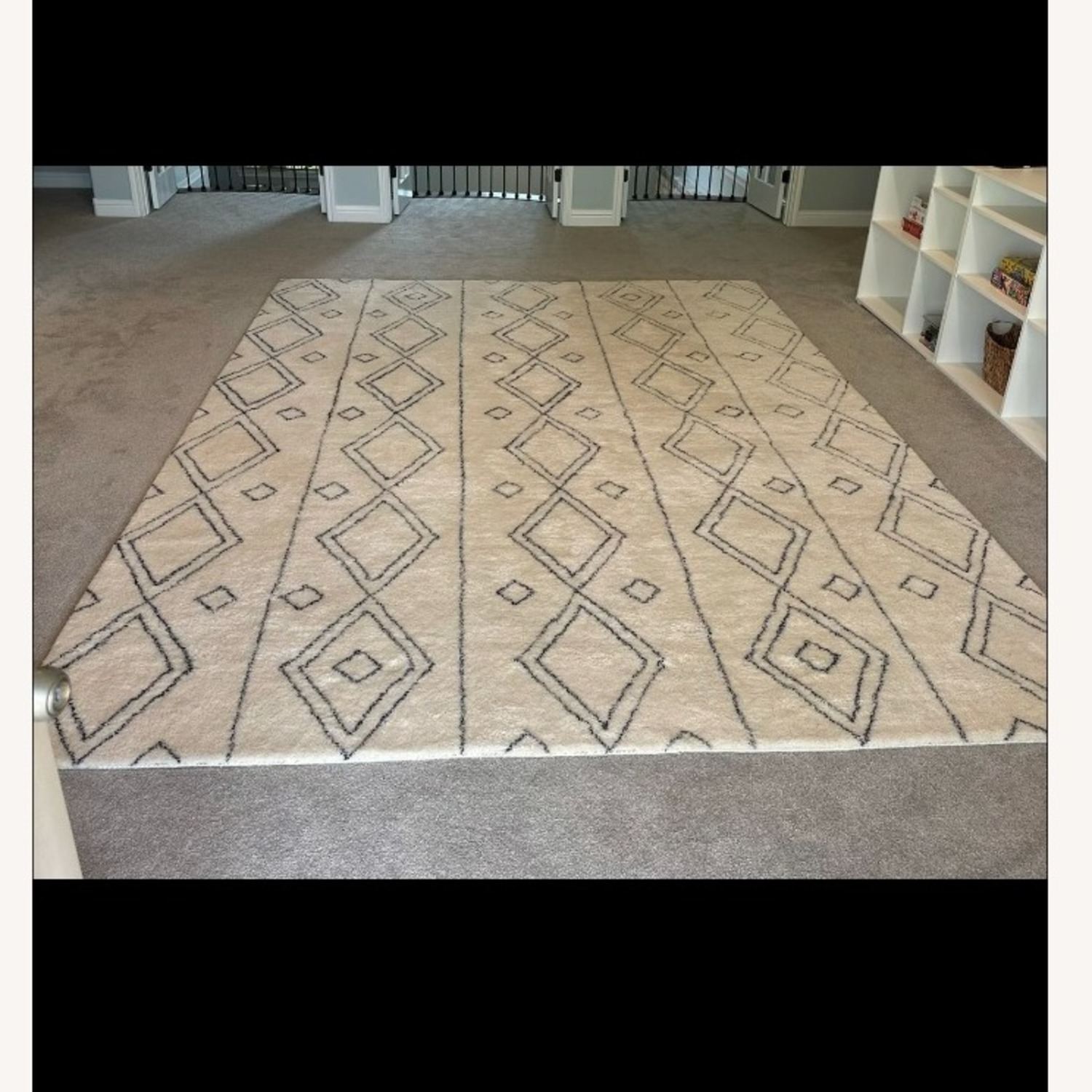 Pottery Barn Delaney Fabric Area Rug 9' x 12' - image-1