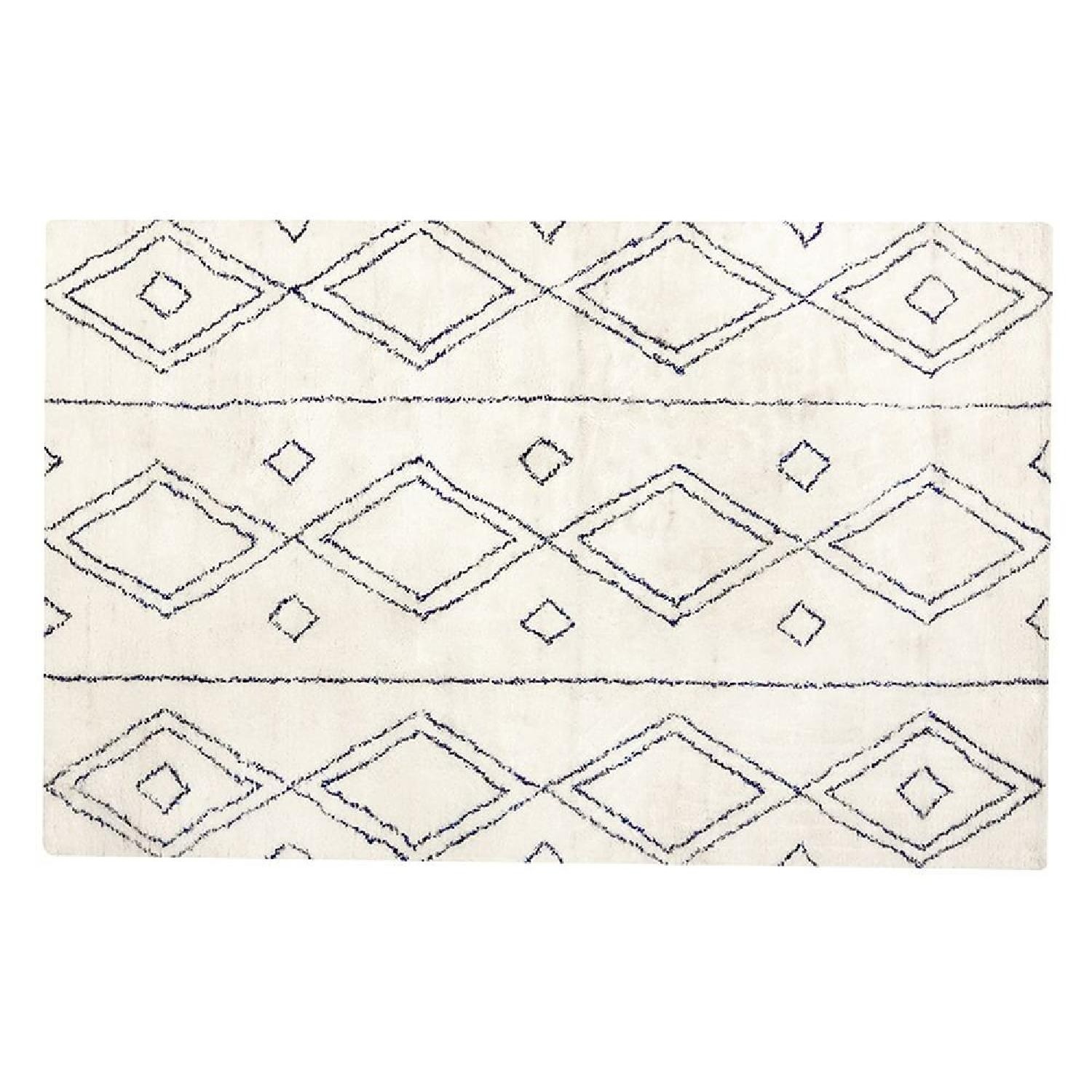 Pottery Barn Delaney Fabric Area Rug 9' x 12' - image-4