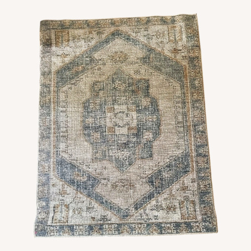 Used Fabric Area Rug 5' x 7' for sale on AptDeco