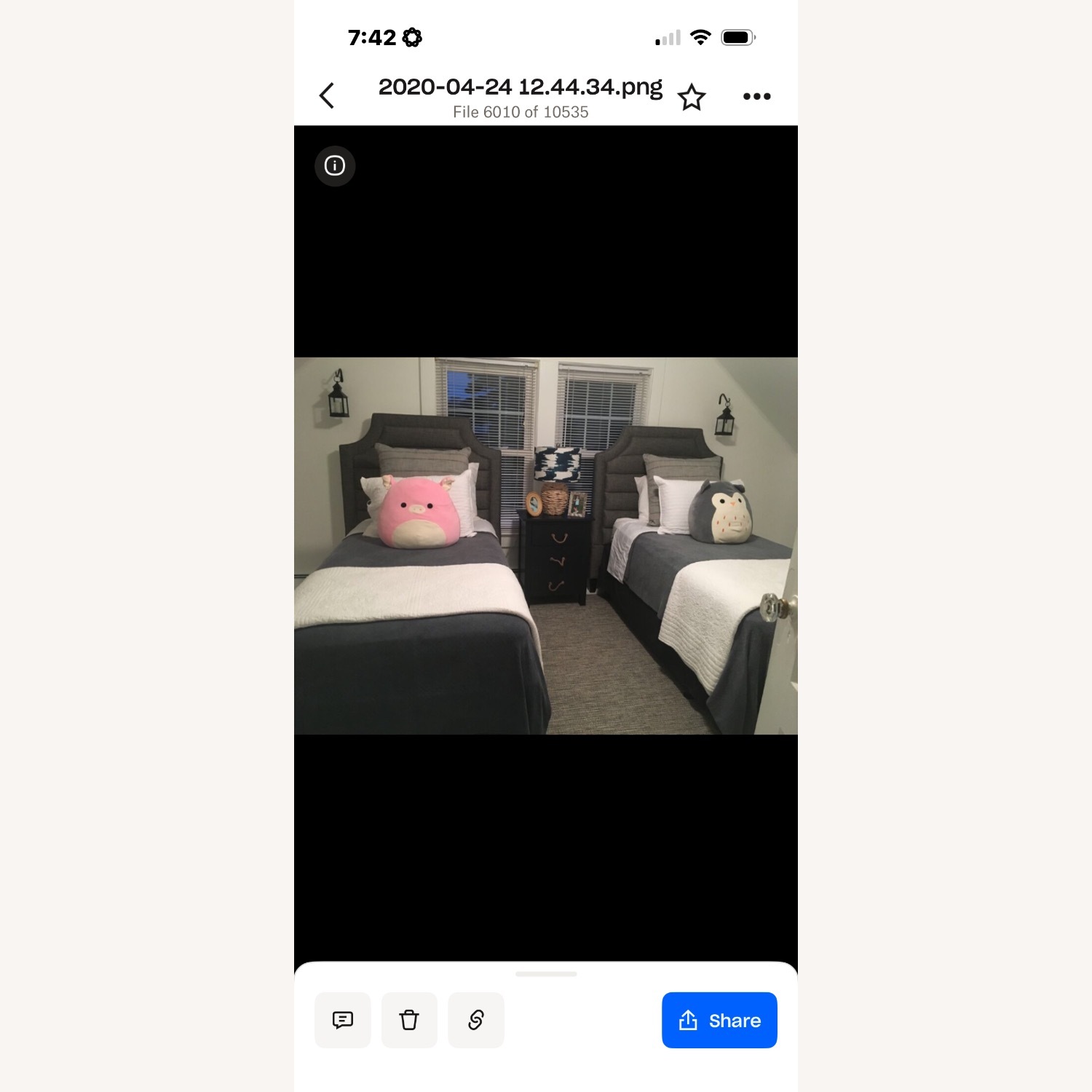 Kravet Dark Gray Headboard - image-2