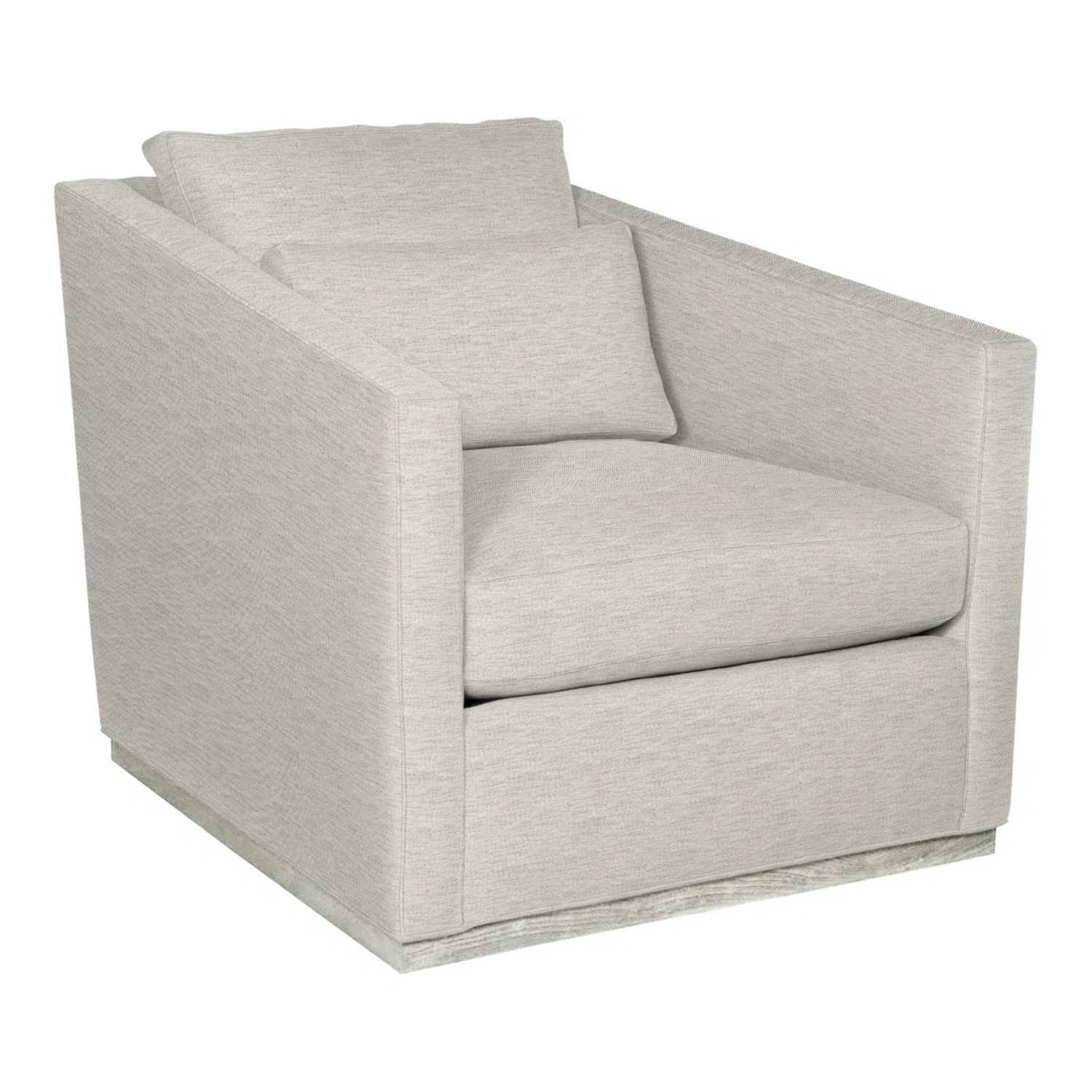 Vanguard Furniture White Fabric Armchair - image-4