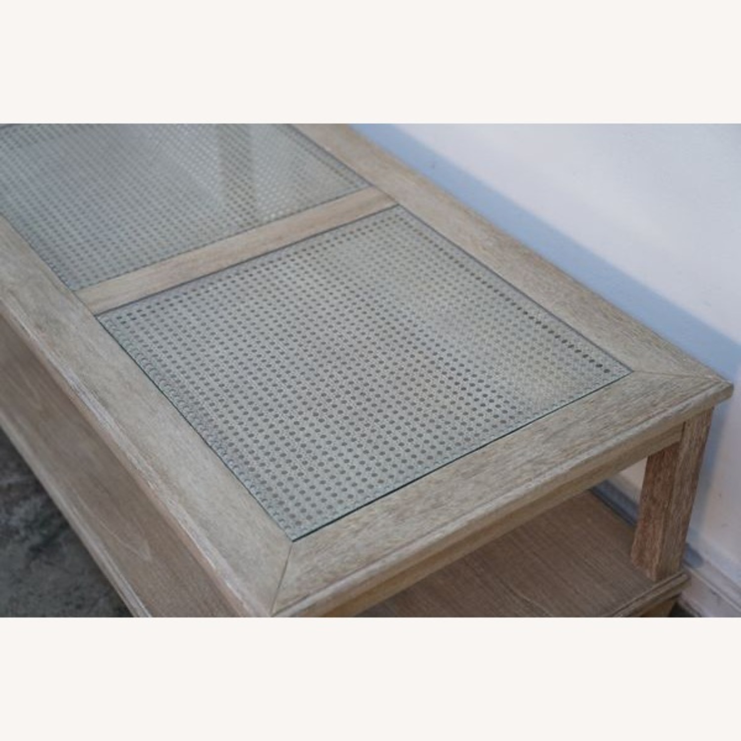 Pottery Barn Sausalito Light Brown Wood Coffee Table - image-5