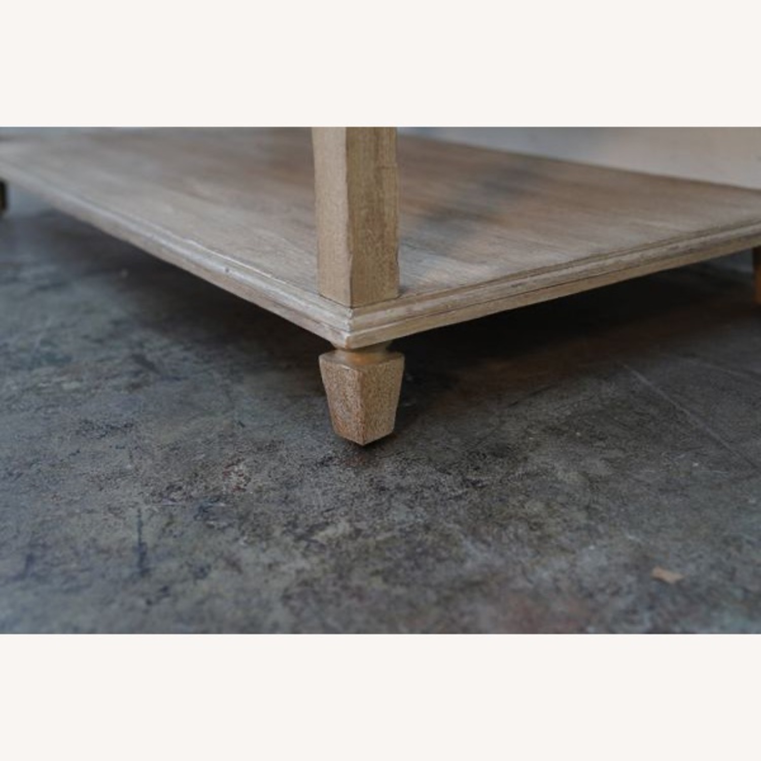 Pottery Barn Sausalito Light Brown Wood Coffee Table - image-4