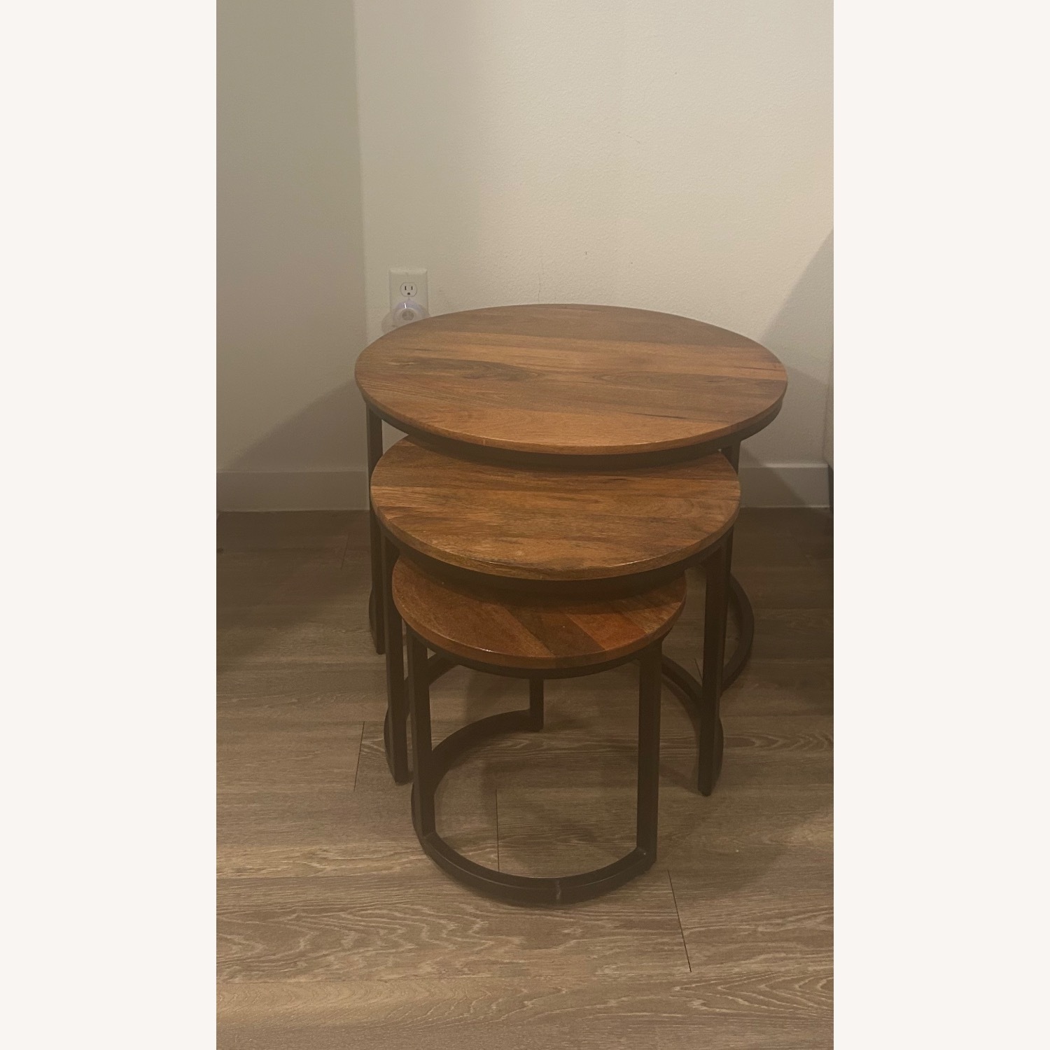 Dark Brown Coffee Table - image-4