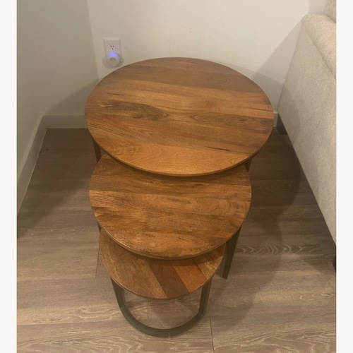 Used Dark Brown Coffee Table for sale on AptDeco